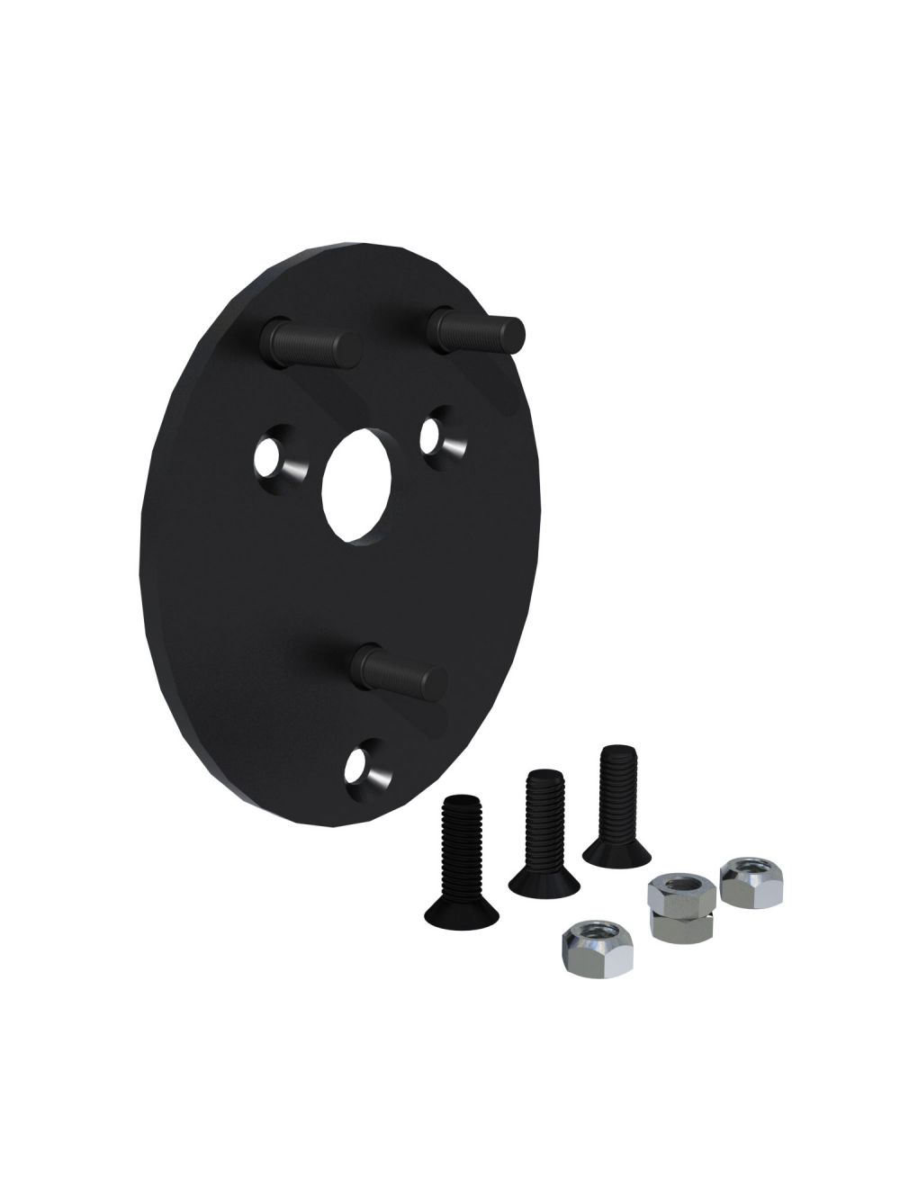 TeraFlex Jeep Wrangler JK Spare Tire Relocation Bracket Kit