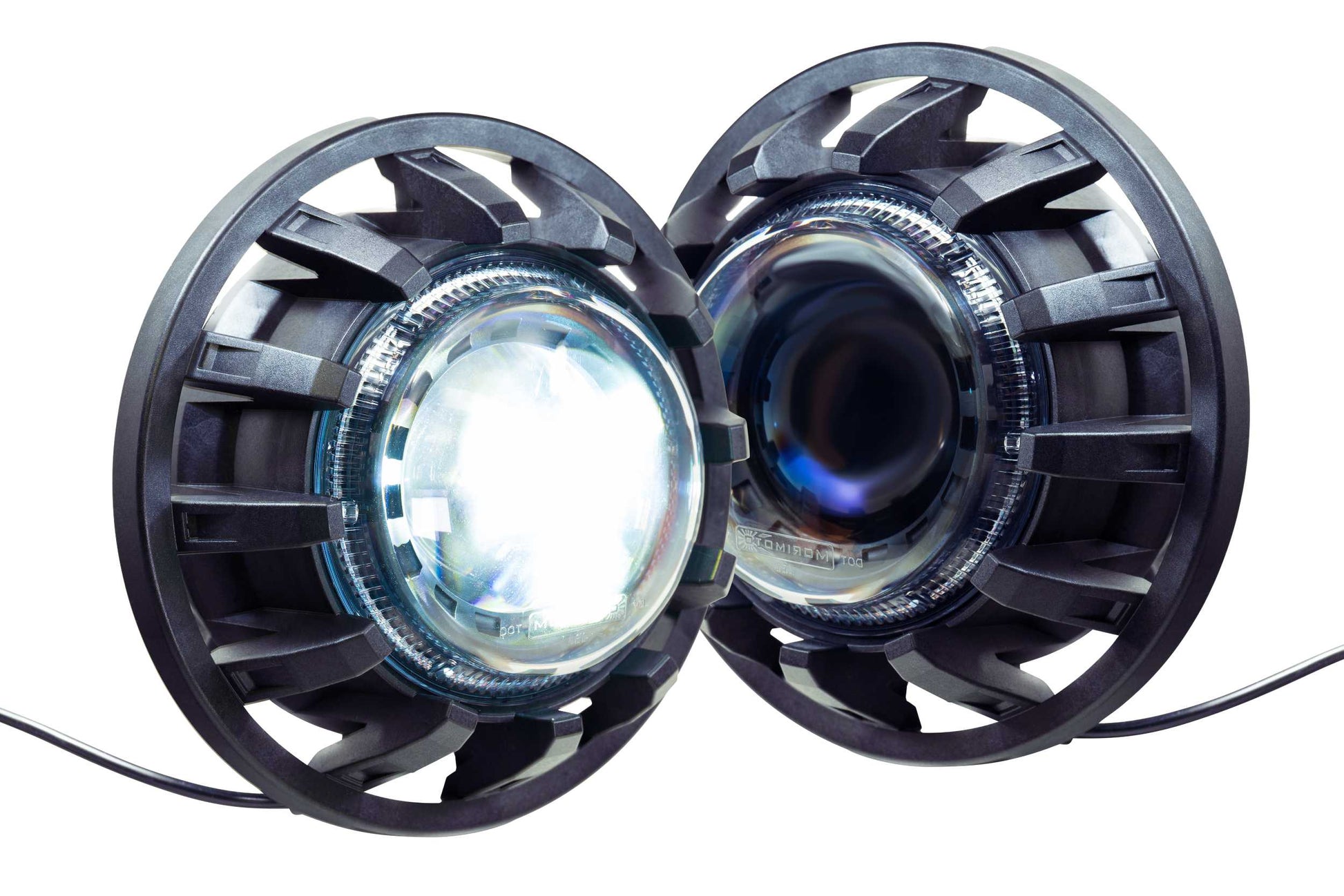 Morimoto Jeep JK Wrangler / Jeep JK Super7 Headlights, 2007-2018, Pair, LF515