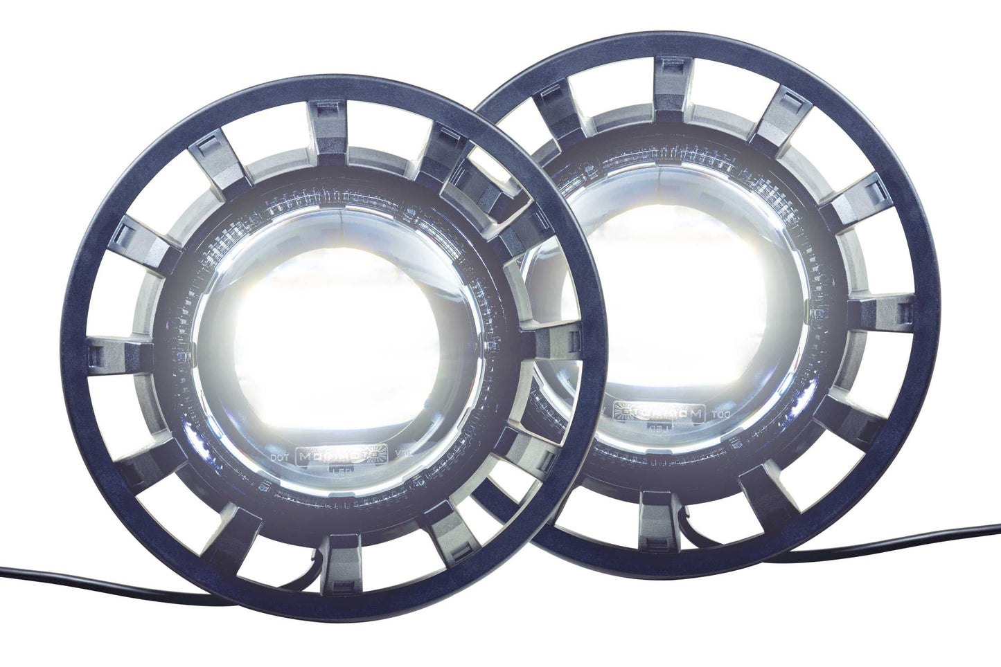 Morimoto Jeep JK Wrangler / Jeep JK Super7 Headlights, 2007-2018, Pair, LF515