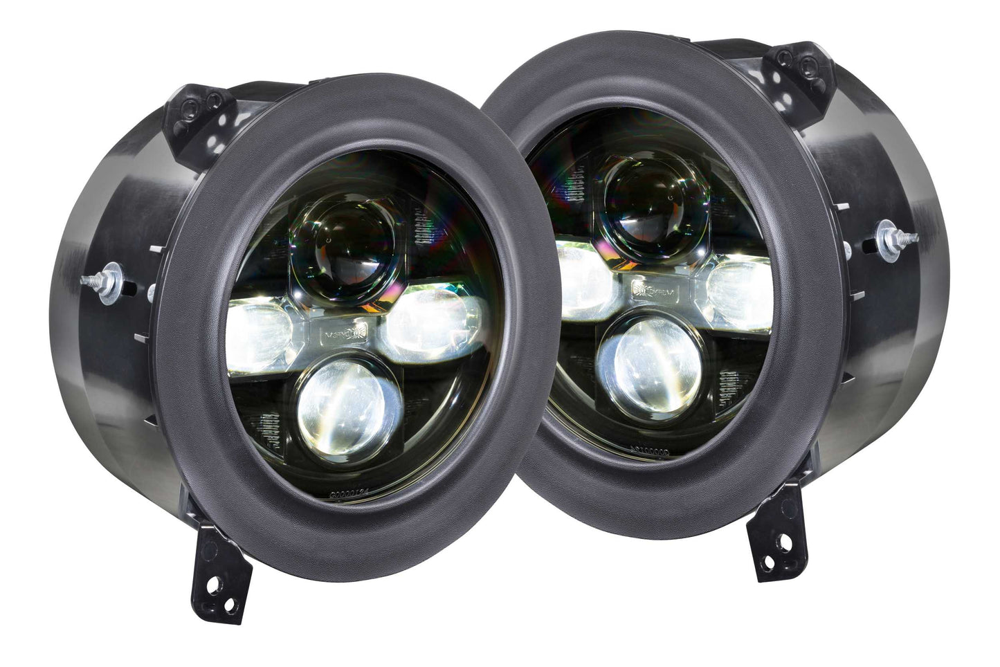 Morimoto Jeep JL Wrangler / Jeep JT Gladiator Sealed7 Headlights, 2018-2023, Pair, LF518