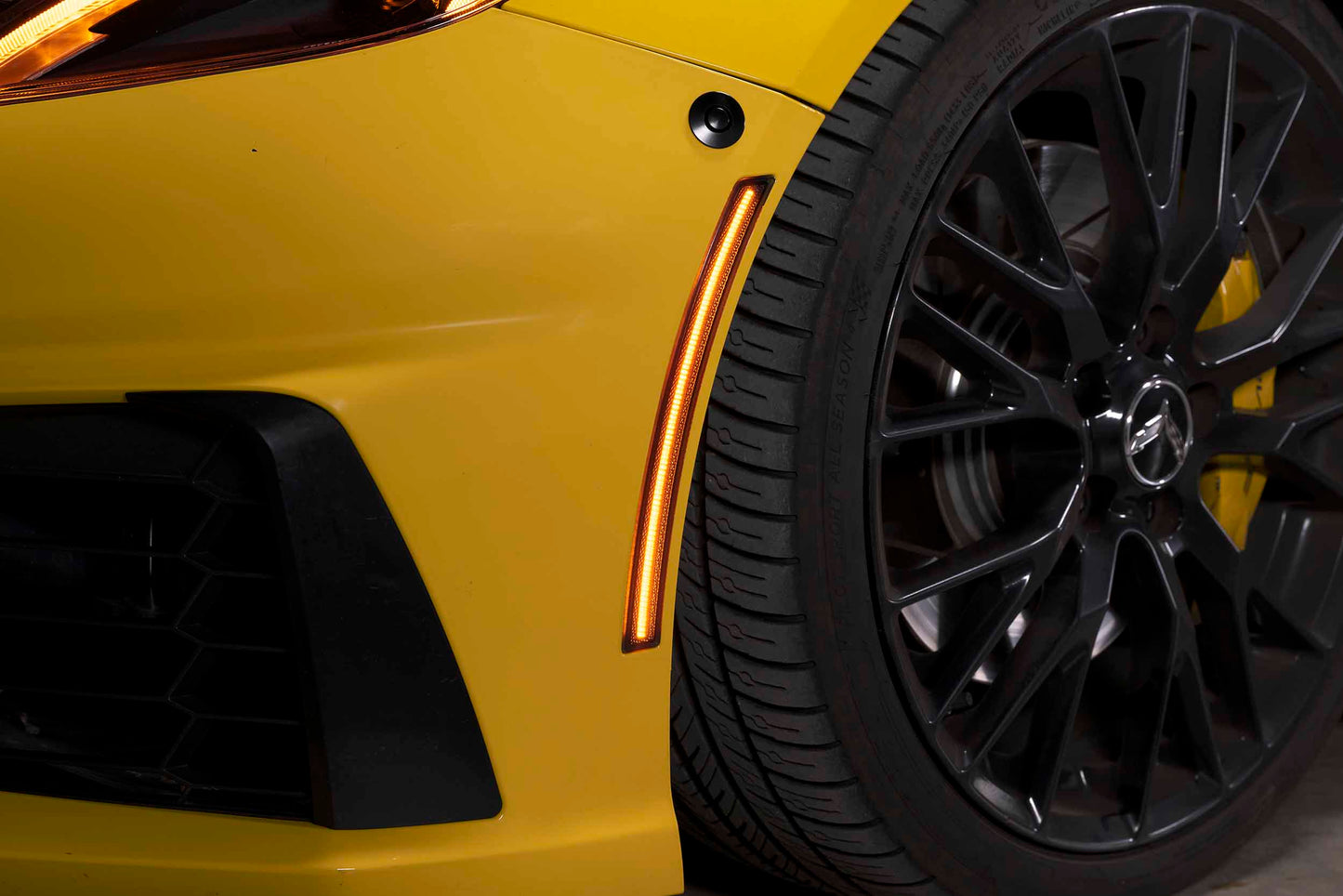 Morimoto Chevrolet Corvette C7 XB Side Markers, 2014-2019, Stingray, Z51, Grand Sport, Z06 & ZR1, Front, Amber, Set, LF0365