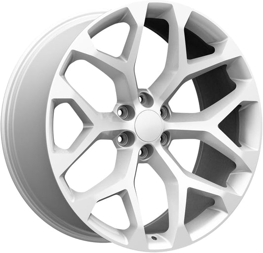 Performance Replicas PR177 Silver Machined Wheels