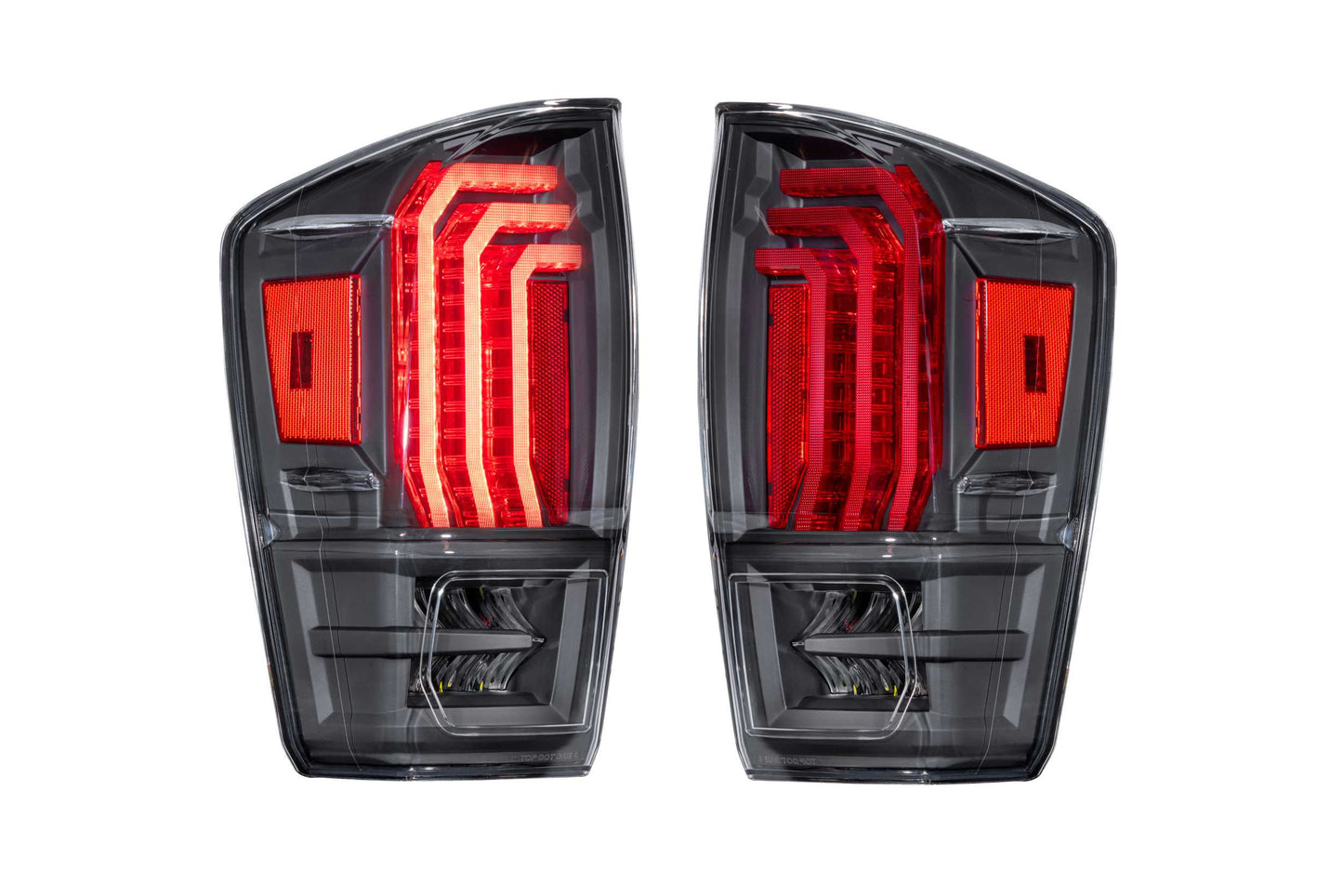 Morimoto Toyota Tacoma XB LED Tail Lights, 2016-2023, Pair, Clear Lens, LF702.2