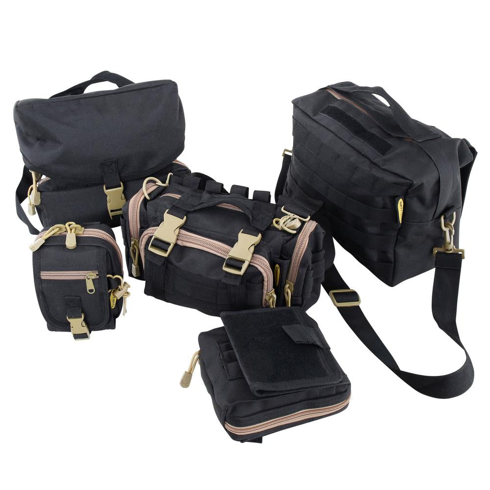 Smittybilt Universal 5-Piece GEAR Molle Bag Kit, 56633