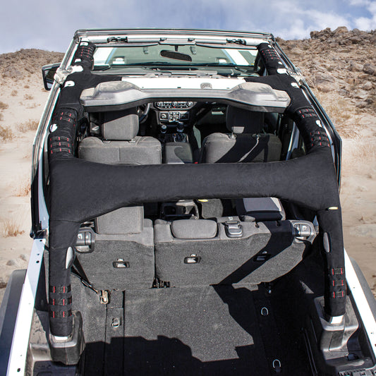 Smittybilt Universal Molle Roll Bar Cover Kit, 18+ JLU, 5667201