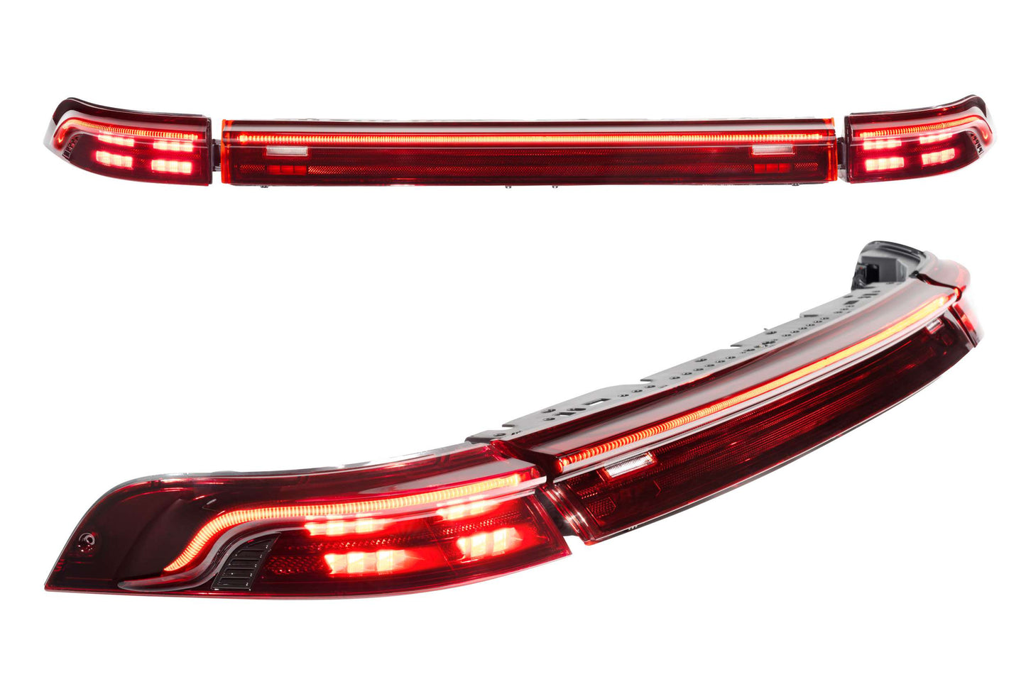 Morimoto Porsche 991 XB LED Tail Lights, 1995-1998, 993 Body Style, Red, Set, LF991