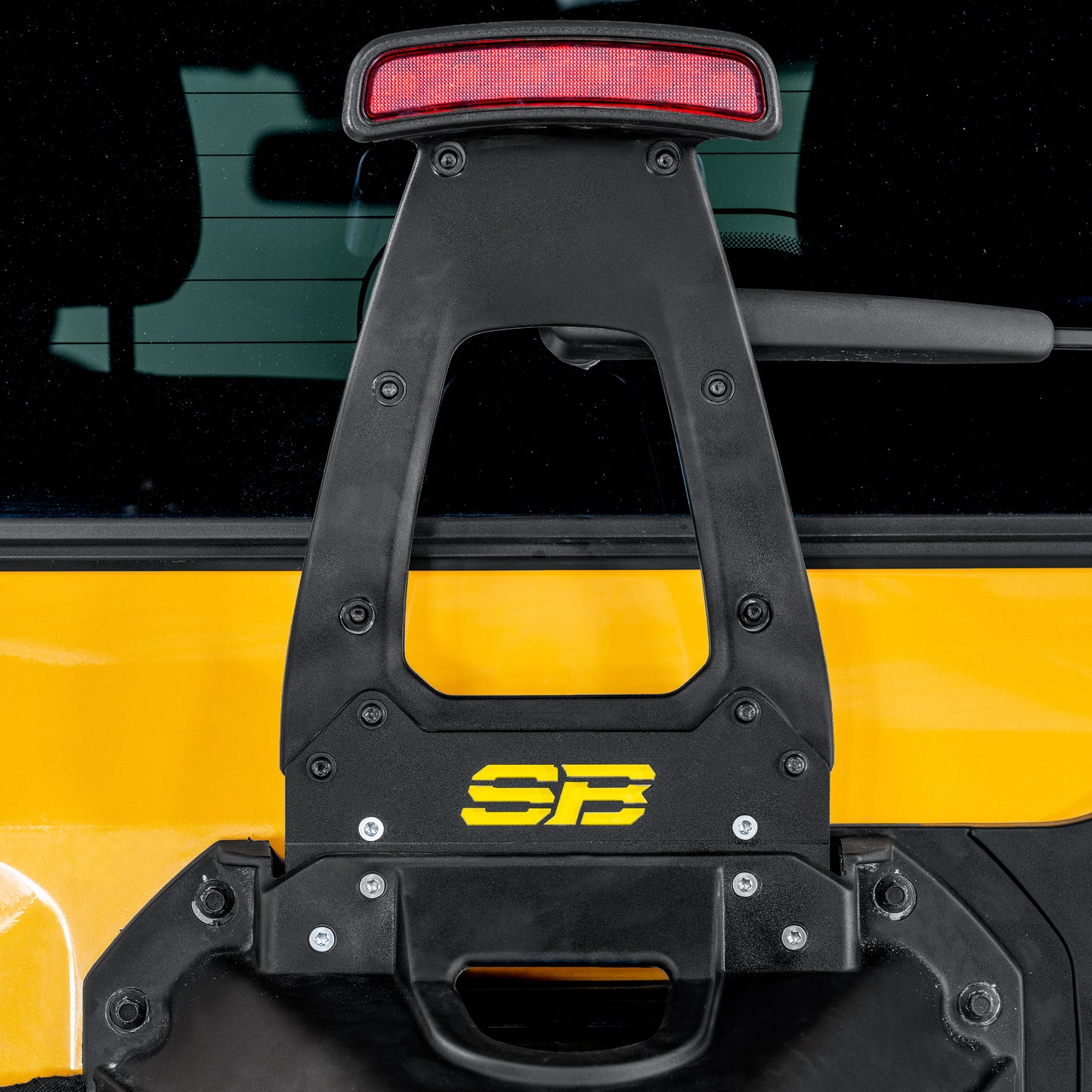 Smittybilt 2021-2025 Ford Bronco 3rd Brake Light Extension Bracket, 21+, 61970W