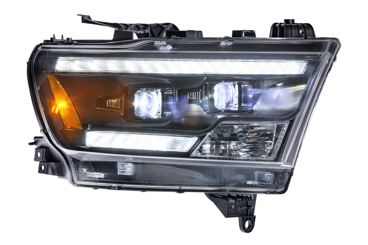 Morimoto Dodge Ram 1500 XB Hybrid LED Headlights, 2019+, Pair, ASM, LF525