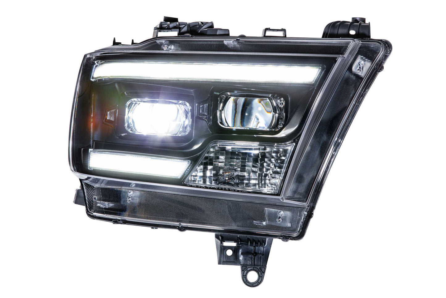 Morimoto Dodge Ram 1500 XB Hybrid LED Headlights, 2019+, Pair, ASM, LF525