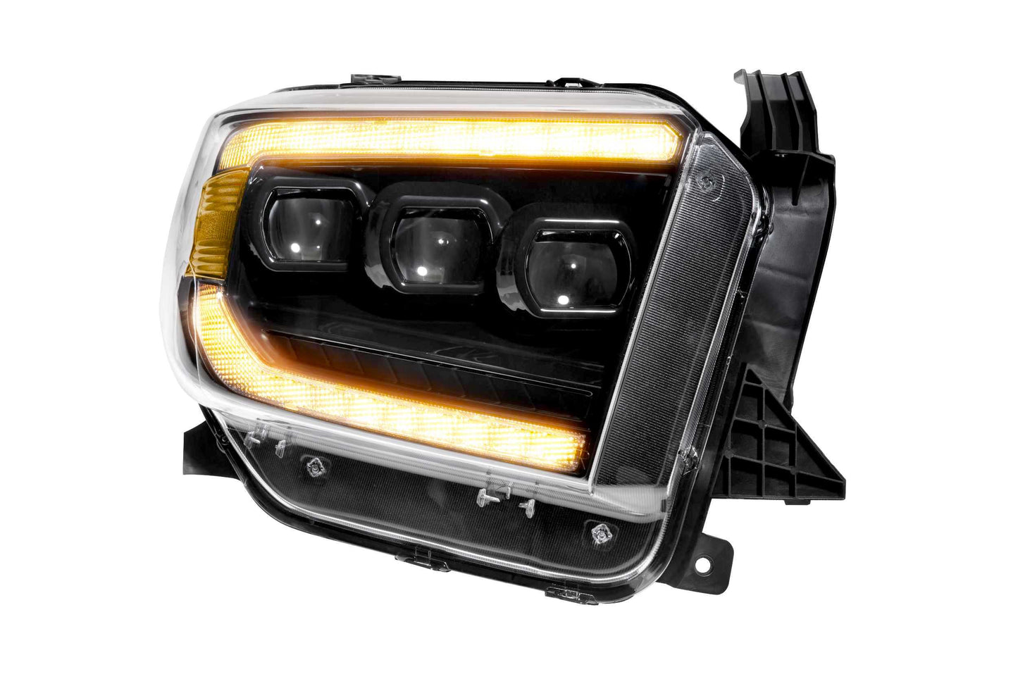 Morimoto Toyota Tundra XB LED Headlights, 2014-2021, Pair, ASM, Amber DRL, Gen 2, LF532.2-A-ASM