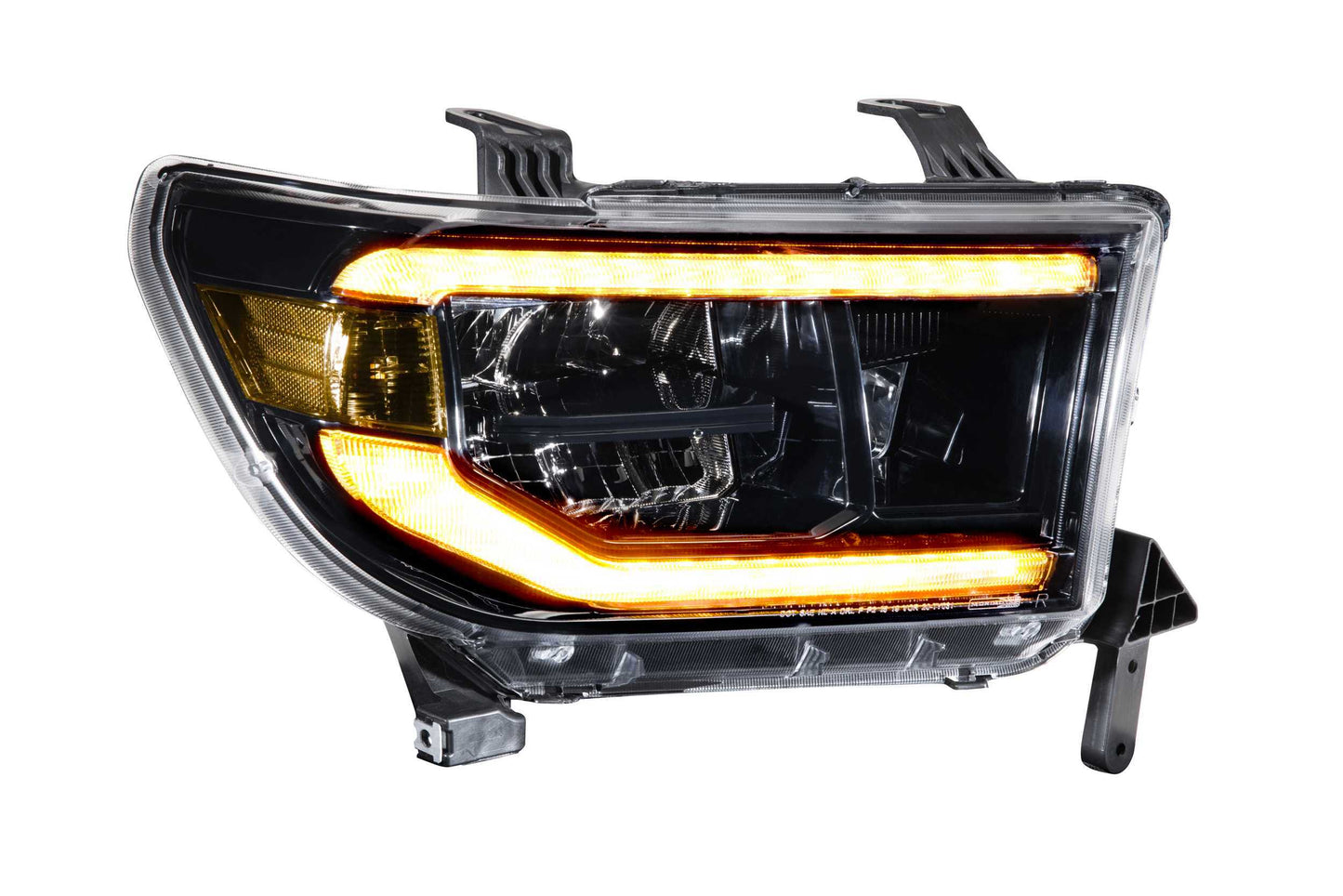 Morimoto Toyota Tundra / Toyota Sequoia XB LED Headlights, 2007-2013, Pair, ASM, Amber DRL, LF533-A-ASM