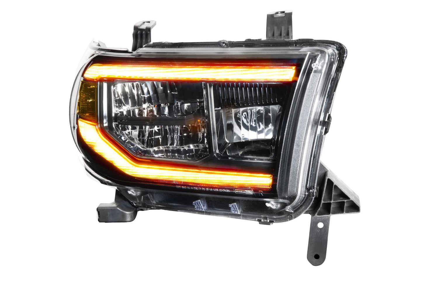 Morimoto Toyota Tundra / Toyota Sequoia XB LED Headlights, 2007-2013, Pair, ASM, Amber DRL, LF533-A-ASM