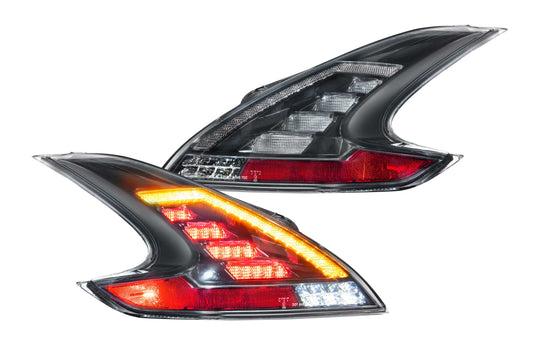 Morimoto Nissan 370Z XB LED Tail Lights, 2009-2020, Pair, Smoked, LF419