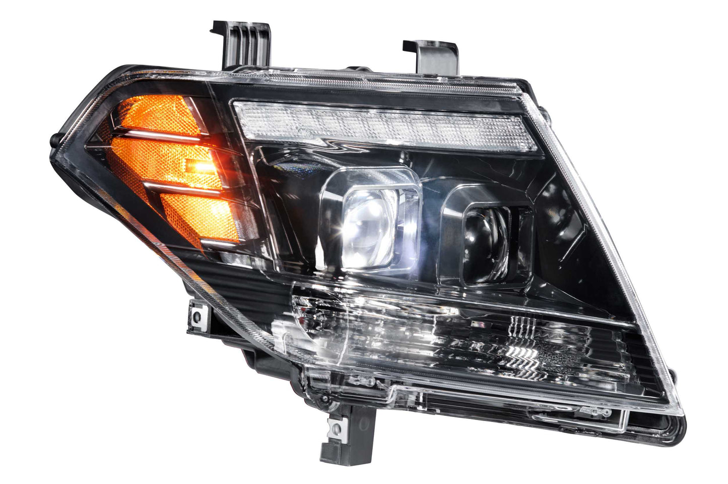 Morimoto Nissan Frontier XB Hybrid LED Headlights, 2009-2020, Pair, ASM, LF475