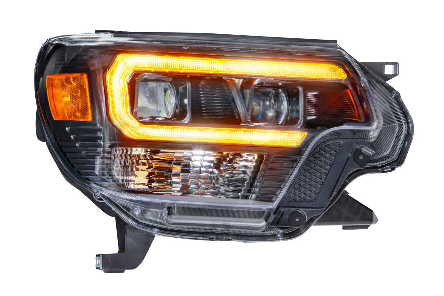 Morimoto Toyota Tacoma XB Hybrid LED Headlights, 2012-2015, Pair, ASM, Amber DRL, LF529-A