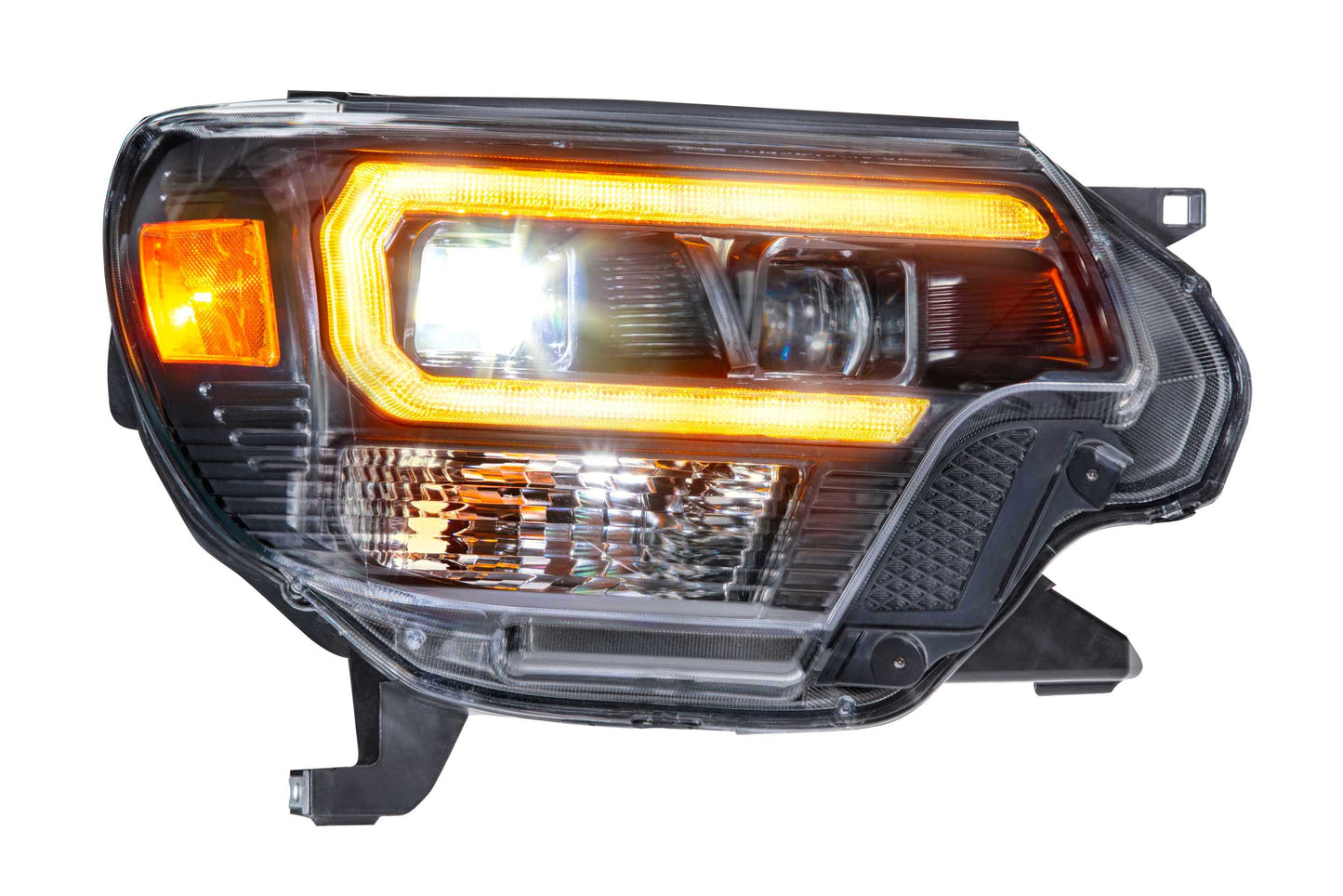 Morimoto Toyota Tacoma XB Hybrid LED Headlights, 2012-2015, Pair, ASM, Amber DRL, LF529-A