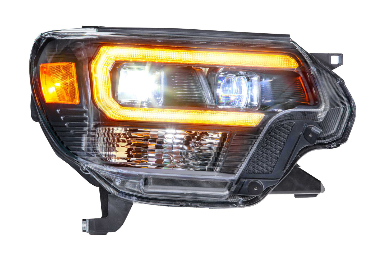 Morimoto Toyota Tacoma XB Hybrid LED Headlights, 2012-2015, Pair, ASM, Amber DRL, LF529-A