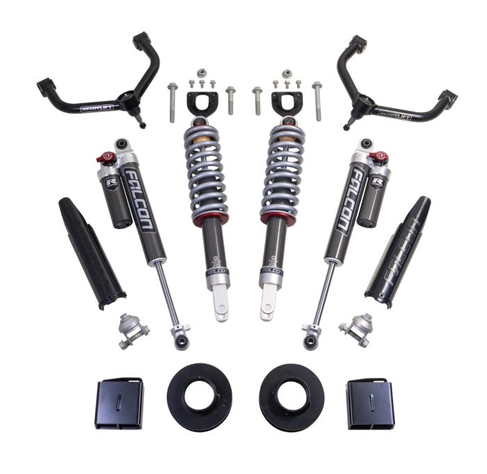 ReadyLift Dodge Ram 1500 3.5" SST 2.1 Lift Kits, Non-Air Ride Equipped Equipped with Falcon 2.1 Strut/Shocks, 2019-2025, RWD/4WD, 62-19340