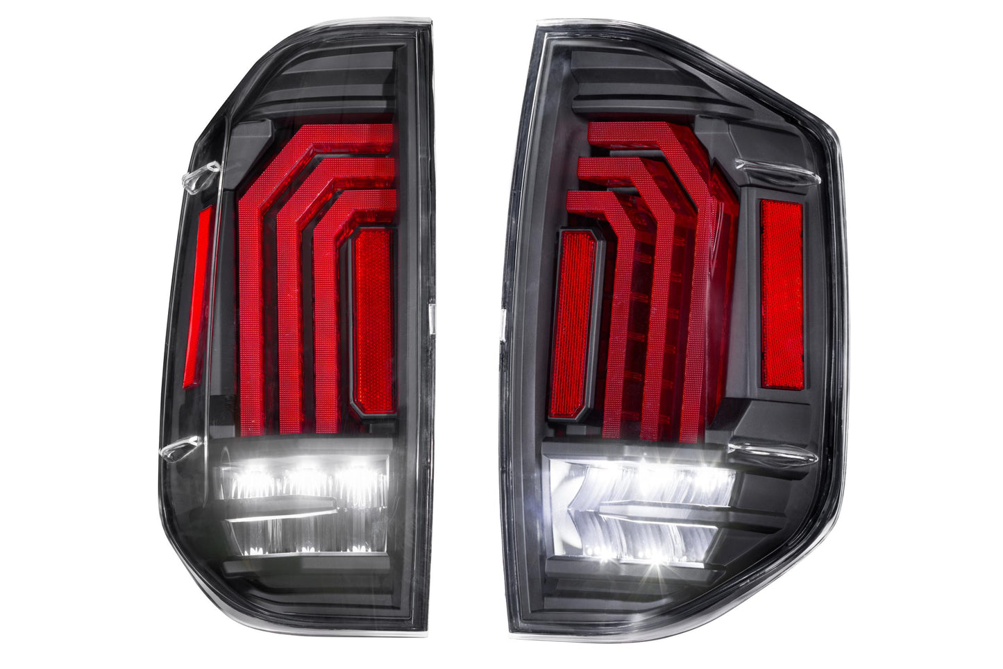 Morimoto Toyota Tundra XB LED Tail Lights, 2014-2021, Clear Lens, Set, LF705.2