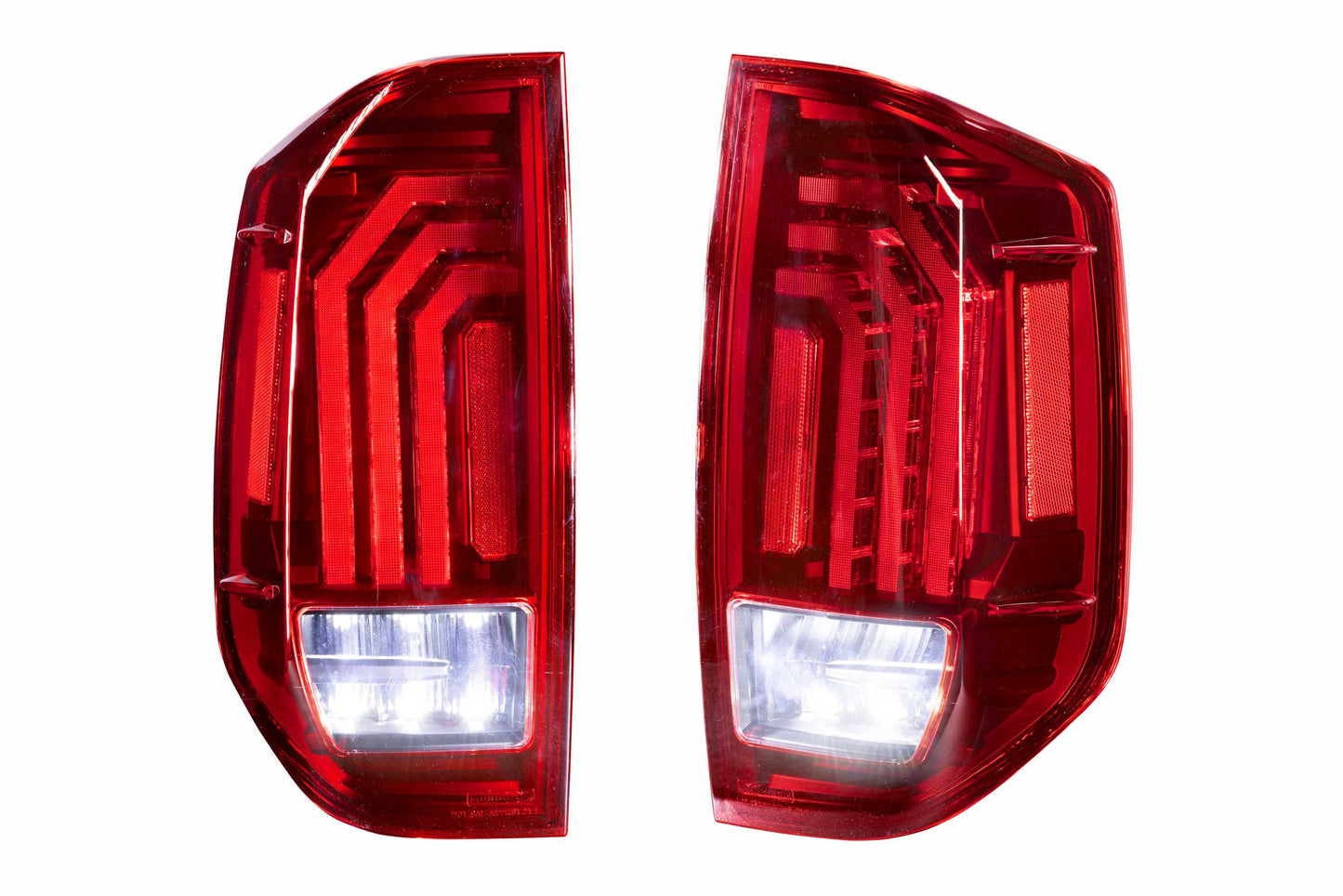 Morimoto Toyota Tundra XB LED Tail Lights, 2014-2021, Red Lens, Set, LF706