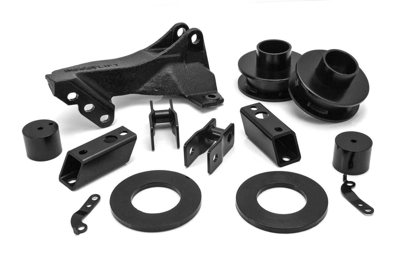 Ford F250/F350 2.5" Leveling Kit with Track Bar Relocation Bracket, 2011-2024, 4WD, 66-2726