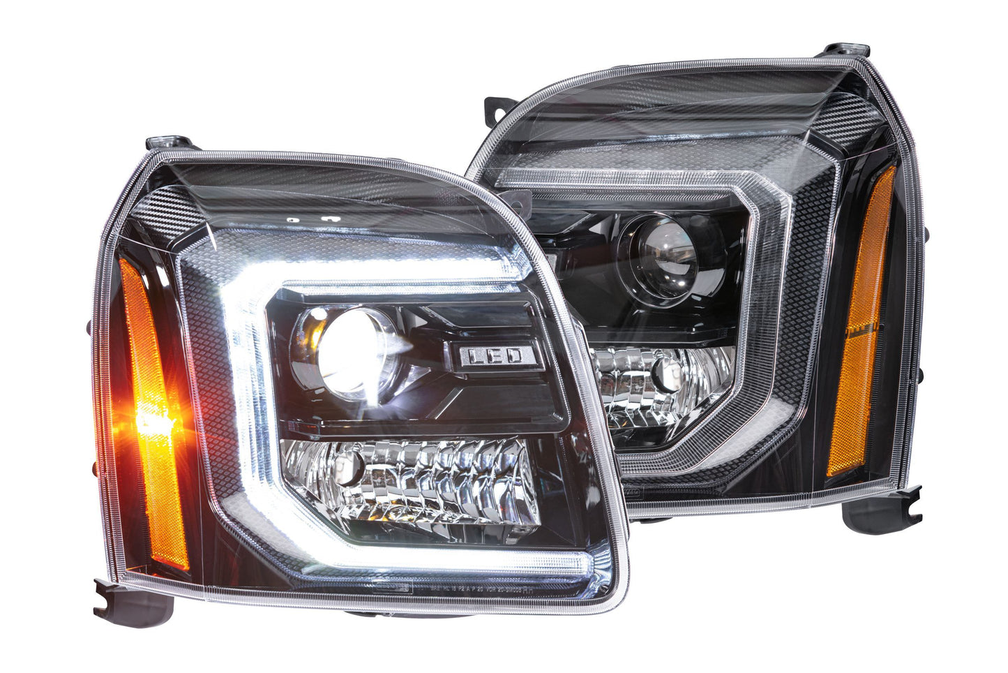 Morimoto GMC Yukon XB Hybrid LED Headlights, 2007-2014, Pair, ASM, LF557