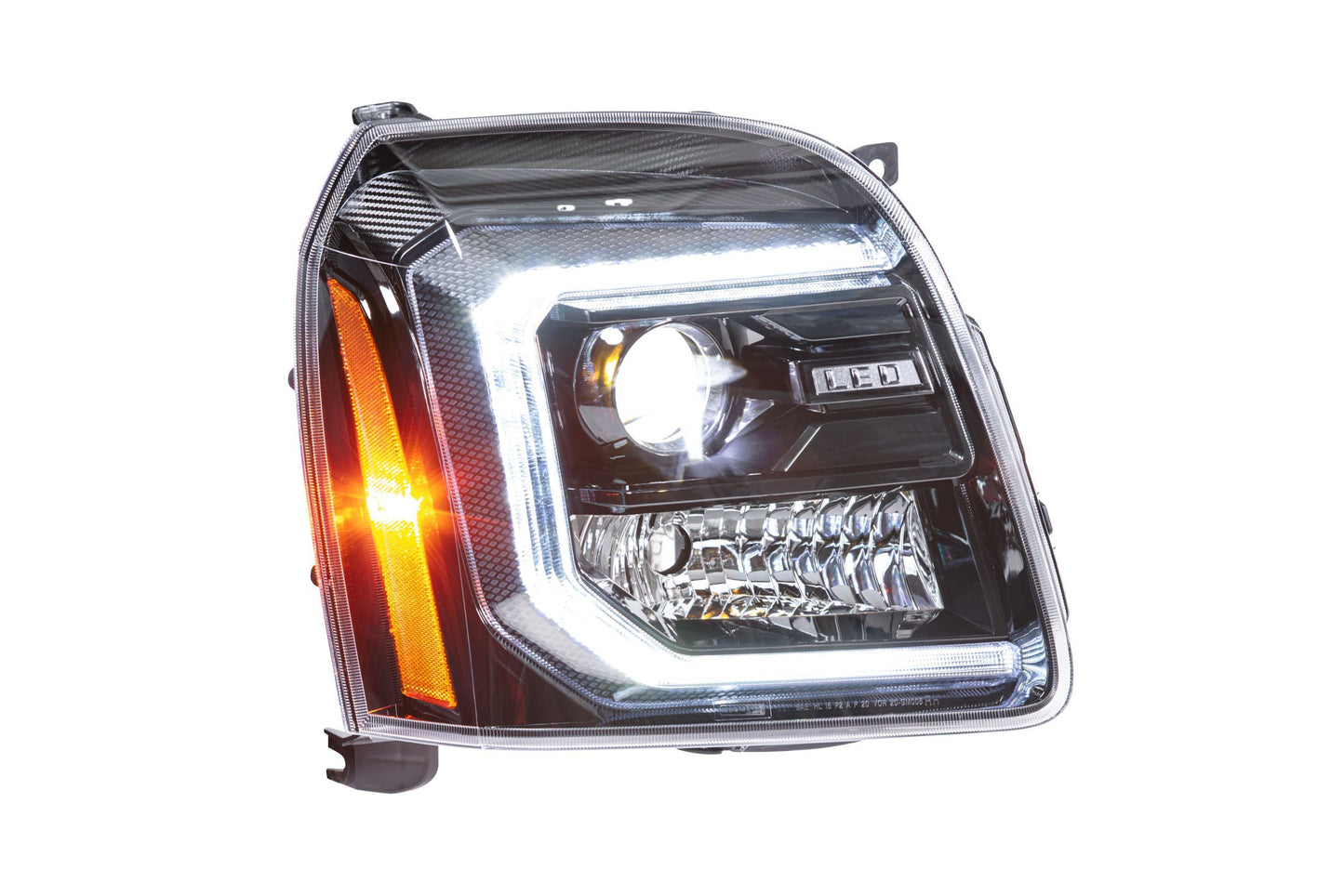 Morimoto GMC Yukon XB Hybrid LED Headlights, 2007-2014, Pair, ASM, LF557