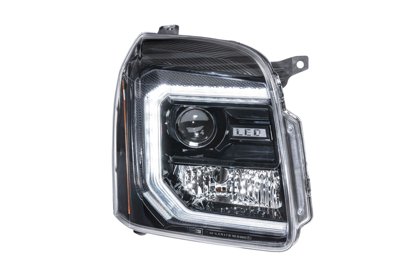 Morimoto GMC Yukon XB Hybrid LED Headlights, 2007-2014, Pair, ASM, LF557