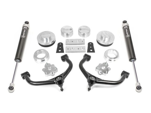 ReadyLift Dodge Ram 1500 Classic 4.0'' Front with 2.0" Rear SST Lift Kits with Falcon 1.1 Monotube Rear Shocks, 2009-2024, 4WD, 69-10410