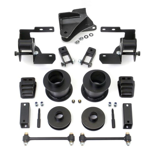 ReadyLift Dodge Ram 2500 4.5" Front with 2.5" Rear SST Lift Kits with Track Bar Bracket, 2019-2021, 4WD, 69-1945