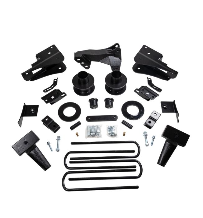 ReadyLift Ford F250/F350 3.5" SST Lift Kits with 4" Tapered Blocks Radius Arm Drop Brackets, 2023-2024, 4WD, 69-23350