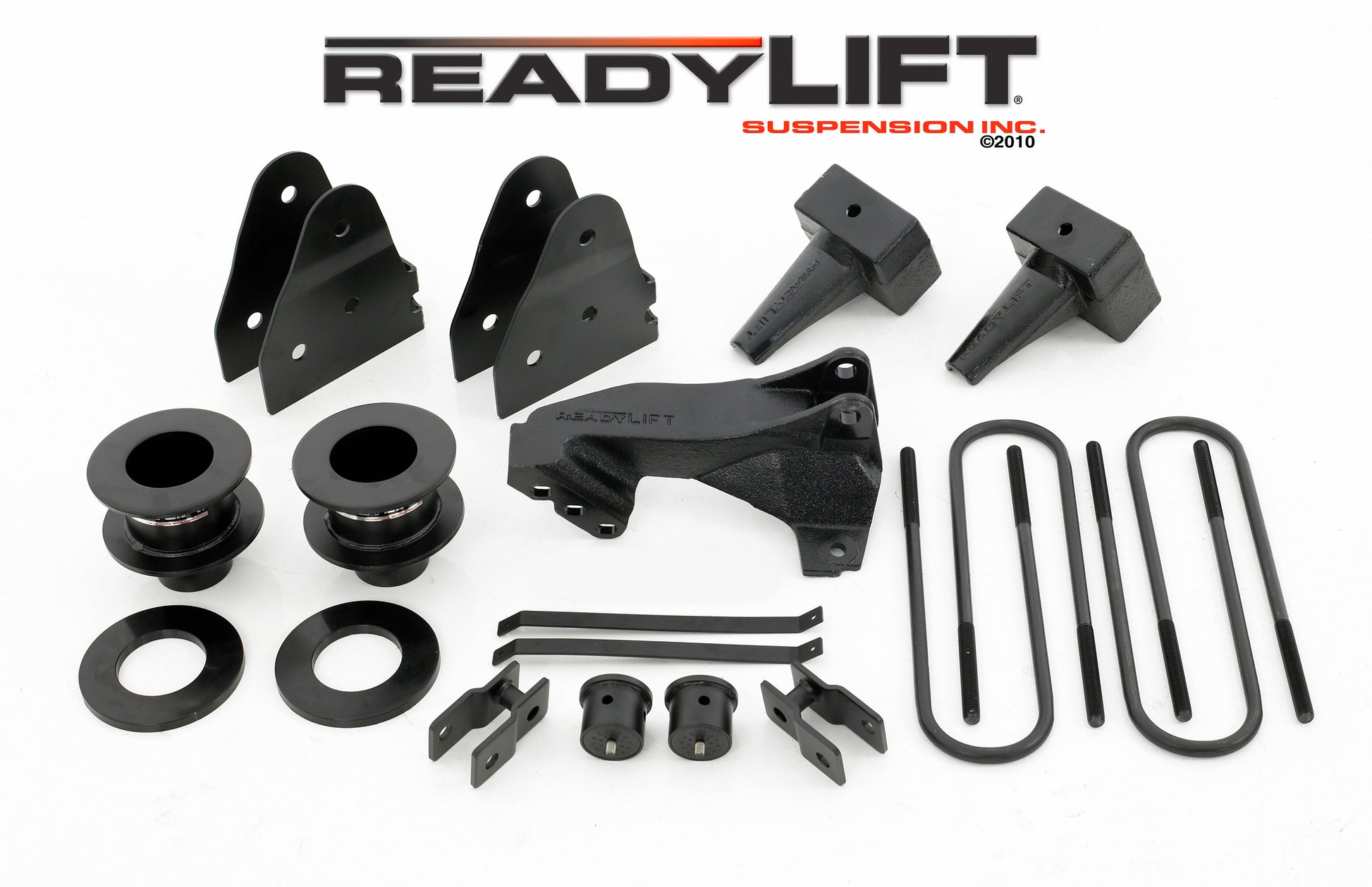 Ford F250/F350/F450 3.5'' SST Lift Kit with 5'' Rear Tapered Blocks, 1 Piece Drive Shaft without Shocks, 2011-2016, 4WD, 69-2538