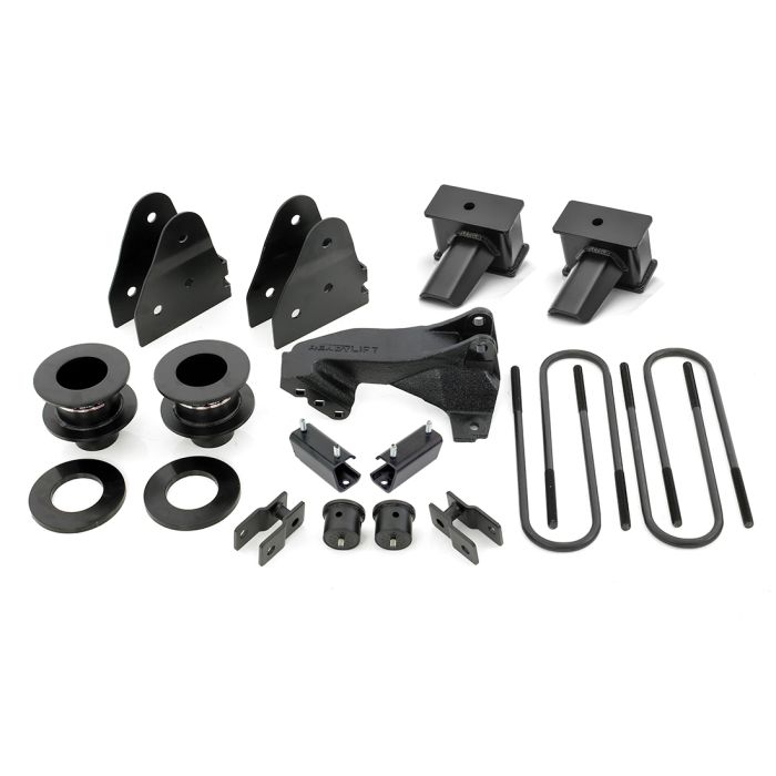 ReadyLift Ford F350 3.5" SST Lift Kits with 4" Flat Blocks for 2 Piece Drive Shaft without Shocks, 2017-2019, 4WD/DRW, 69-2734