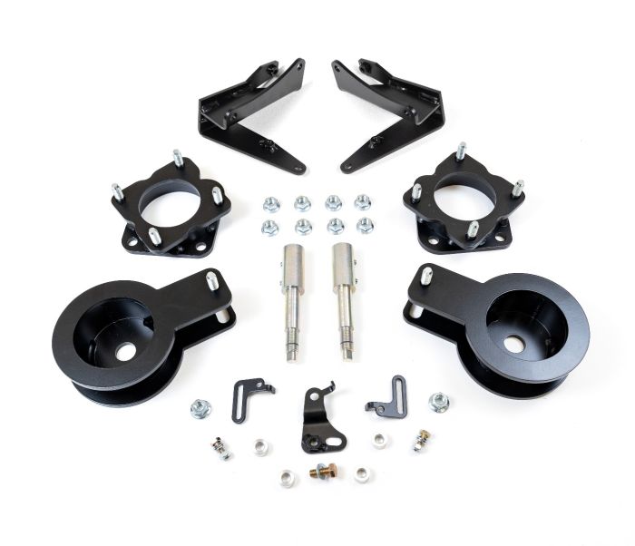 ReadyLift Toyota Tundra 2" SST Lift Kits equipped with Load-Leveling Rear Height Control Air Suspension or Adaptive Variable Suspension, AVS, 2022-2024, RWD/4WD, 69-52220