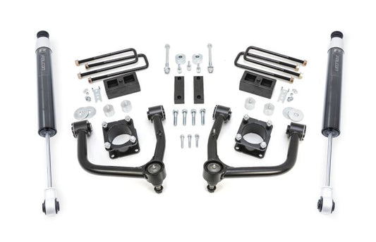 ReadyLift Toyota Tundra 4.0" SST Lift Kits Front with 2" Rear with Upper Control Arms and Falcon 1.1 Monotube Shocks, 2007-2021, RWD/4WD, 69-54750