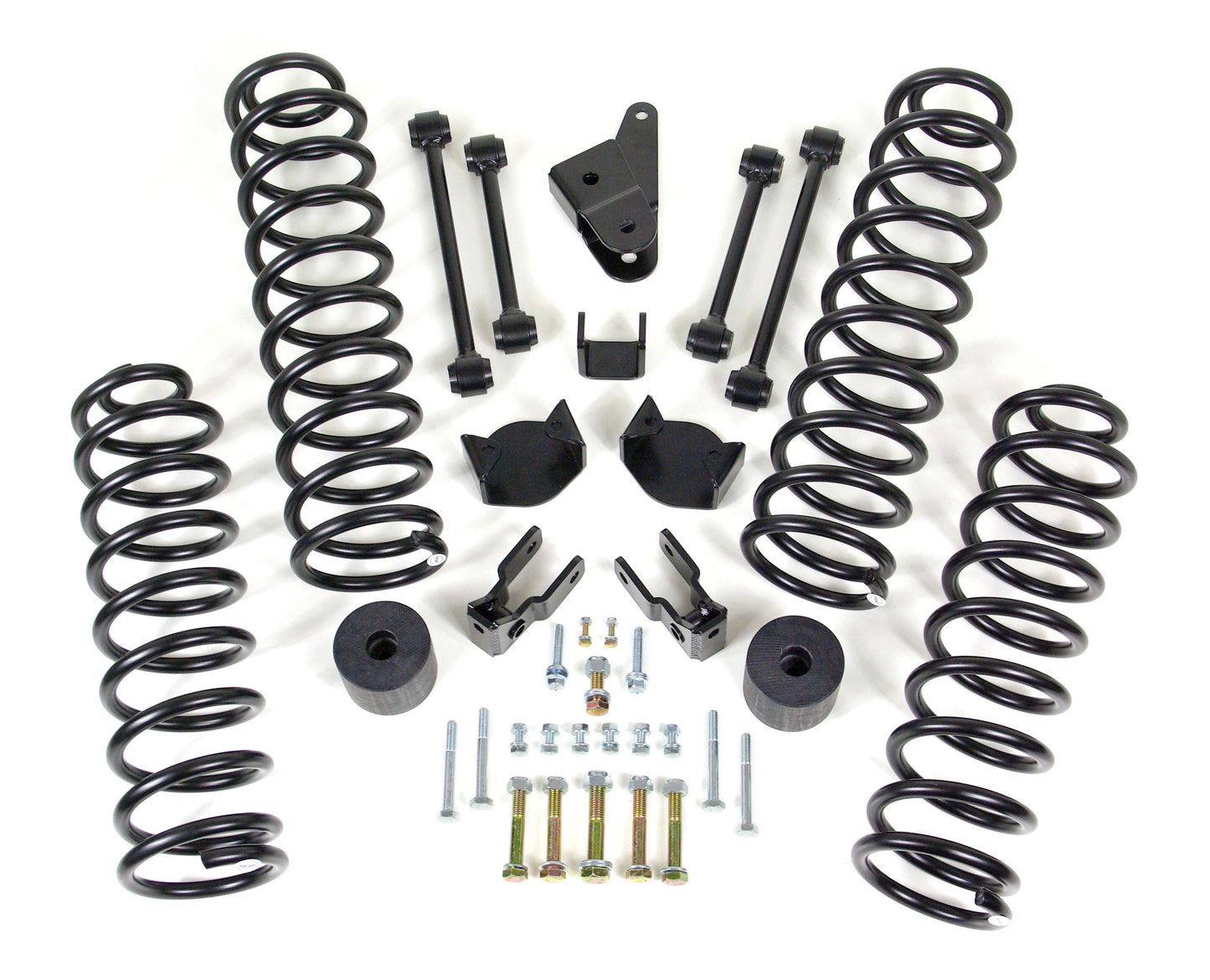 Jeep Wrangler JK 4'' SST Coil Spring Lift Kit without Shocks, 2007-2018, 4WD, 69-6400