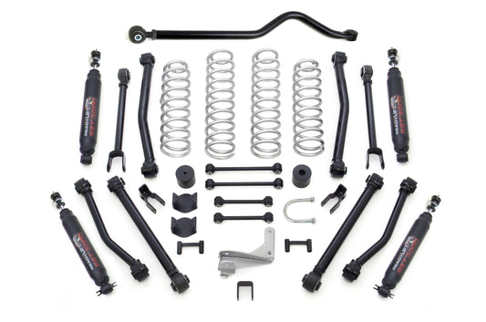 Jeep Wrangler JK 4'’ Terrain Flex 8-Arm Lift Kit with SST3000 Shocks, 2007-2018, 4WD, 69-6409