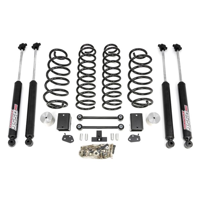 ReadyLift Jeep Wrangler JL Coil Spring Lift Kits with Teraflex 9550 Shocks, Rubicon: 2.5", Sahara & Sport: 3.5", 2018-2023, 4WD, 69-6828