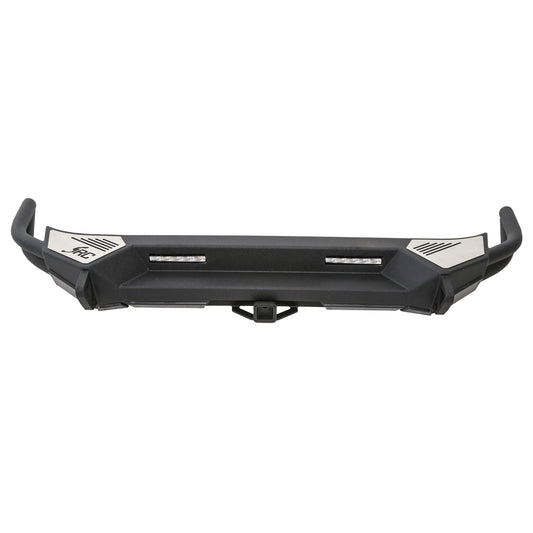 Smittybilt 2007-2018 Jeep Wrangler JK/JKU SRC Gen 2 Rear Bumper, Textured Black, 76614