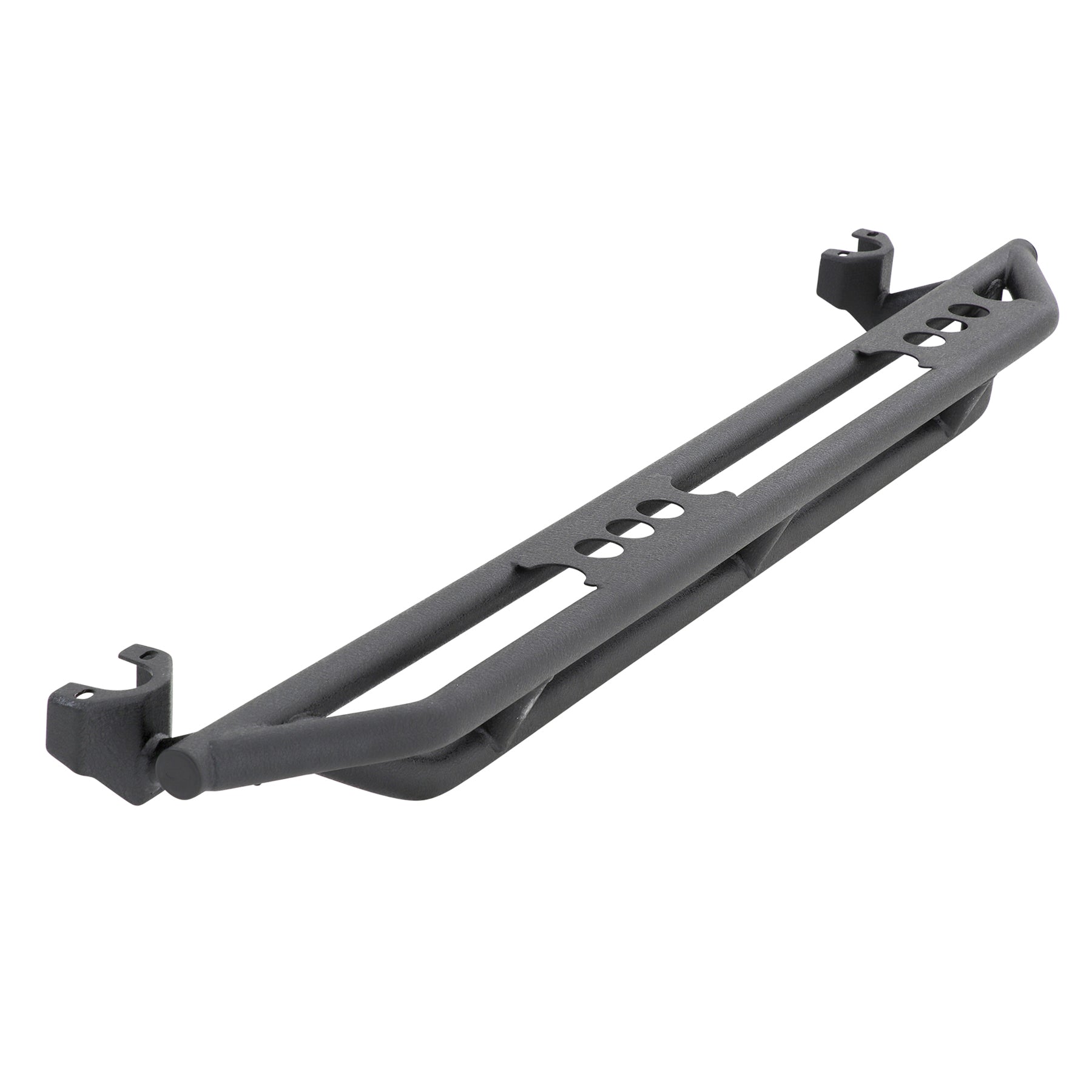 Smittybilt 2007-2018 Jeep Wrangler JKU SRC Side Armor, Textured Black, 76634