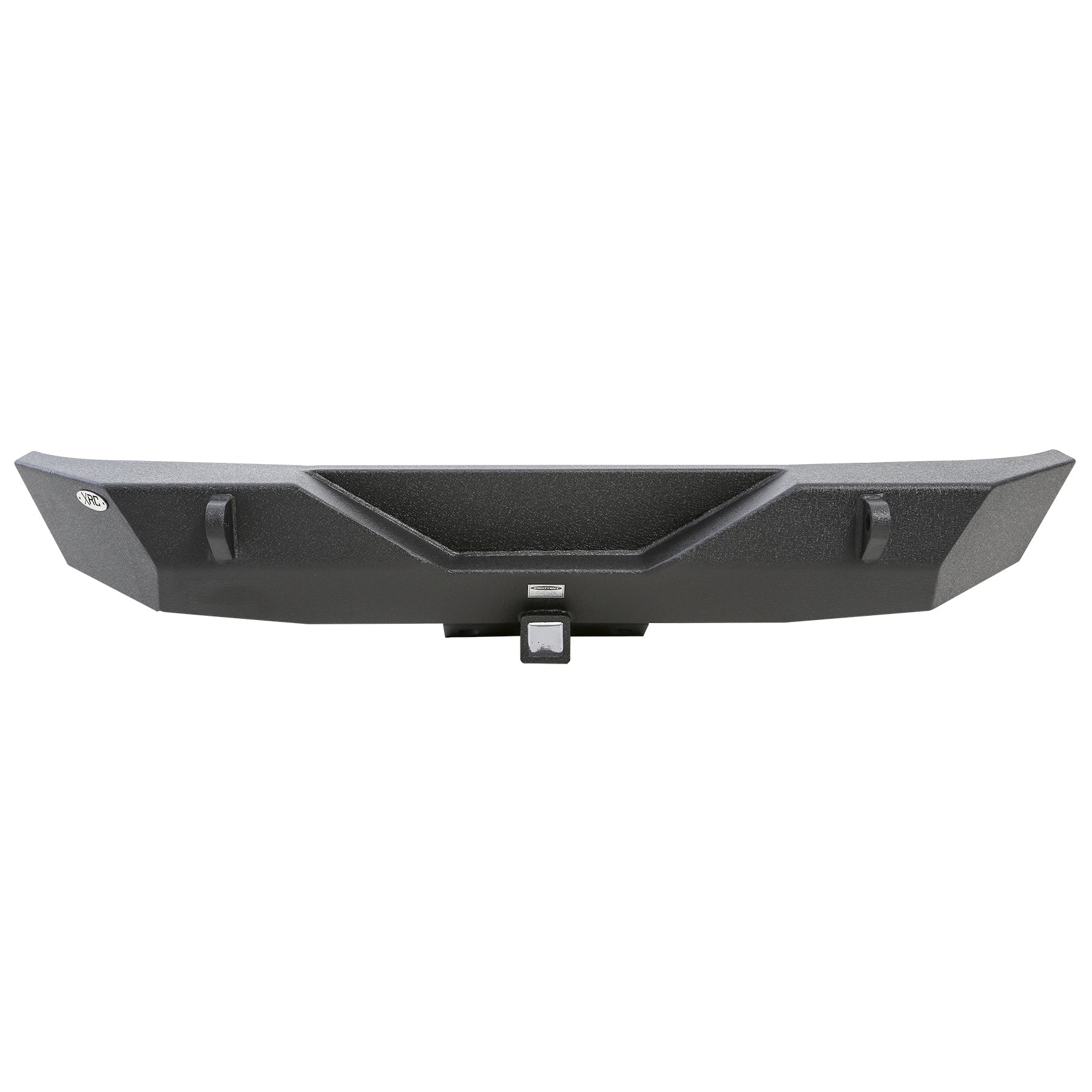 Smittybilt 2018-2025 Jeep Wrangler JL/JLU XRC Gen 1 Rear Bumper with Hitch, Textured Black, 18+, 77855