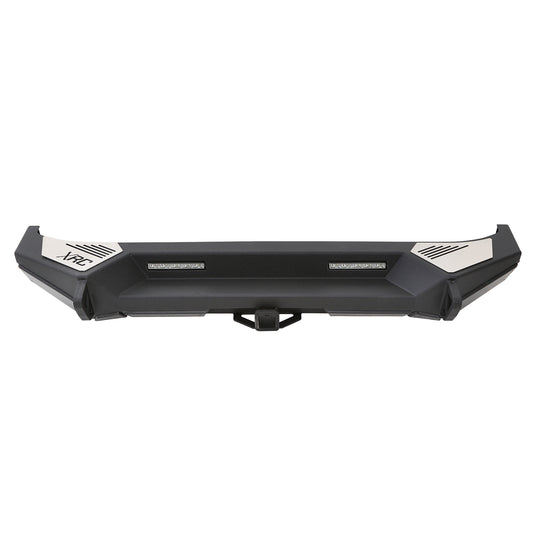 Smittybilt 2007-2018 Jeep Wrangler JK/JKU XRC Gen 2 Rear Bumper, Textured Black, 76858