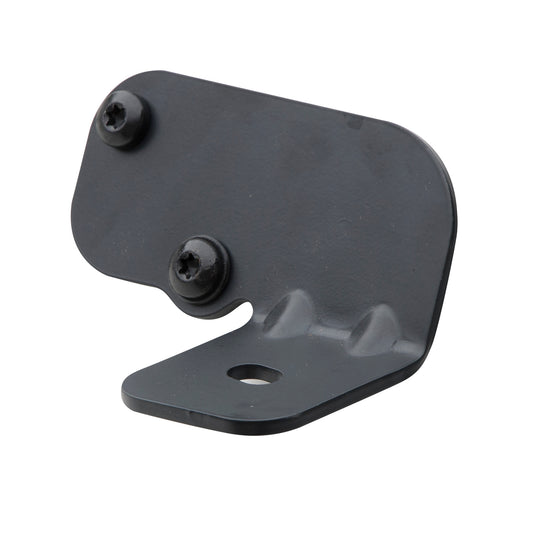 Smittybilt 2007-2018 Jeep Wrangler JK/JKU Windshield Hinge Light Bracket Pair, Black, 7690