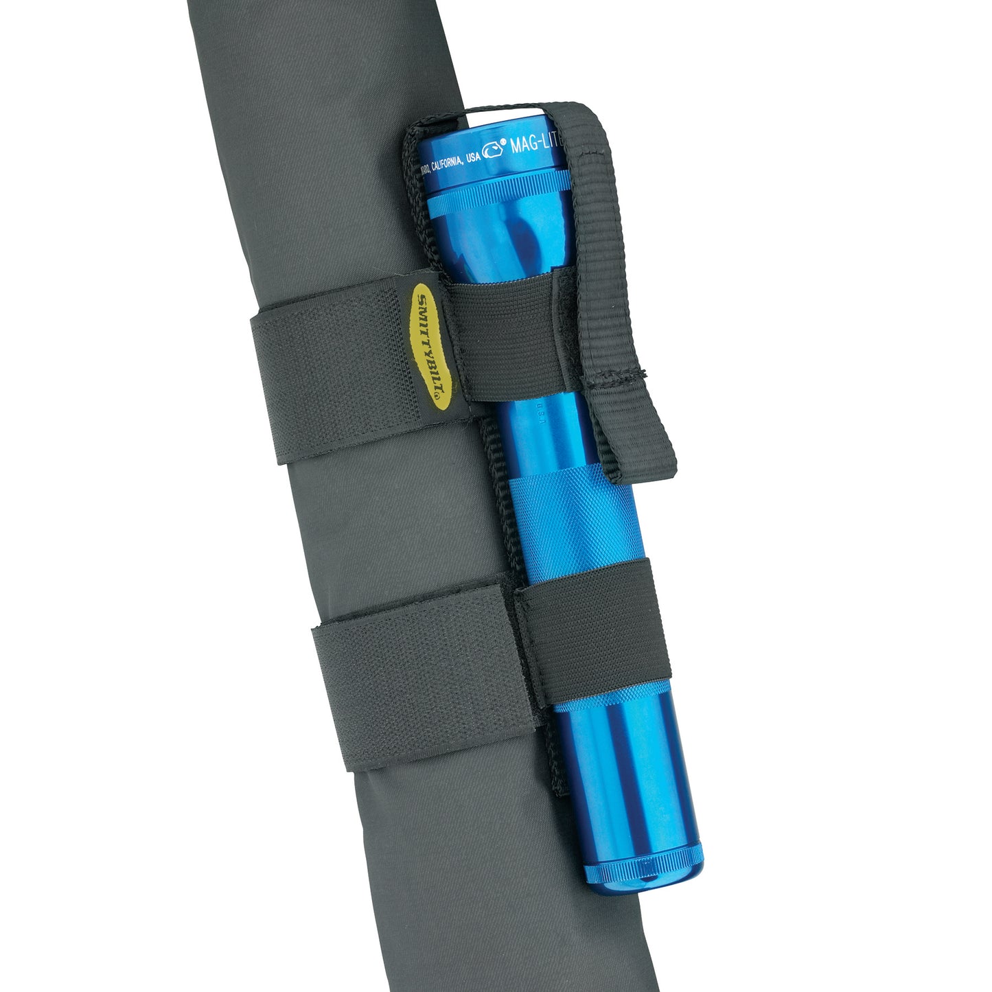 Smittybilt Universal Roll Bar Mount Mag Light Holder, Black, 769520
