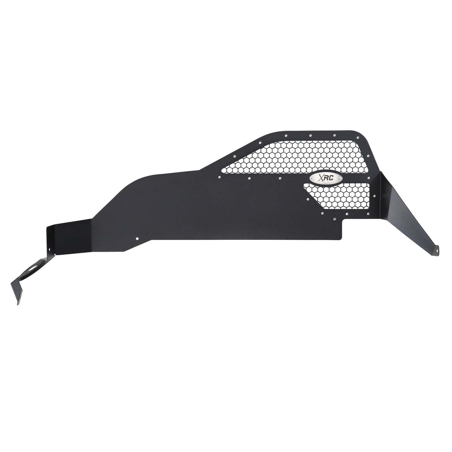 Smittybilt 2007-2018 Jeep Wrangler Rear JK/JKU Aluminum Inner Fender Liner Pair, Black, 76986