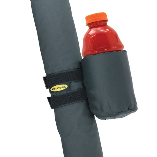 Smittybilt Universal Roll Bar Mount Drink Holder, Black, 769901