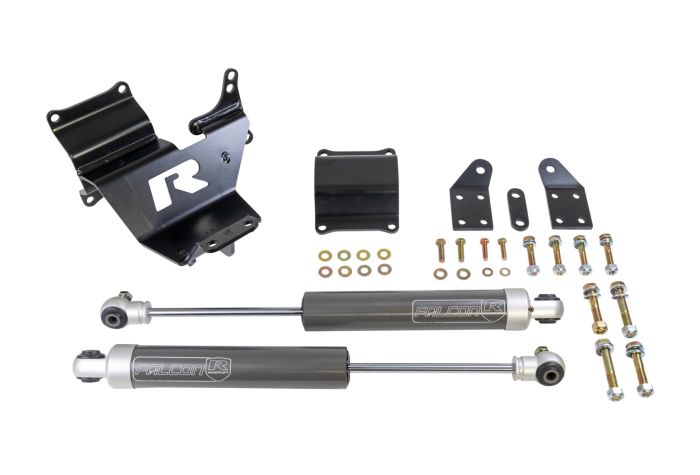 ReadyLift Ford F250/ F350 Dual Steering Stabilizer with Falcons, 2011-2024, 4WD, 77-23200