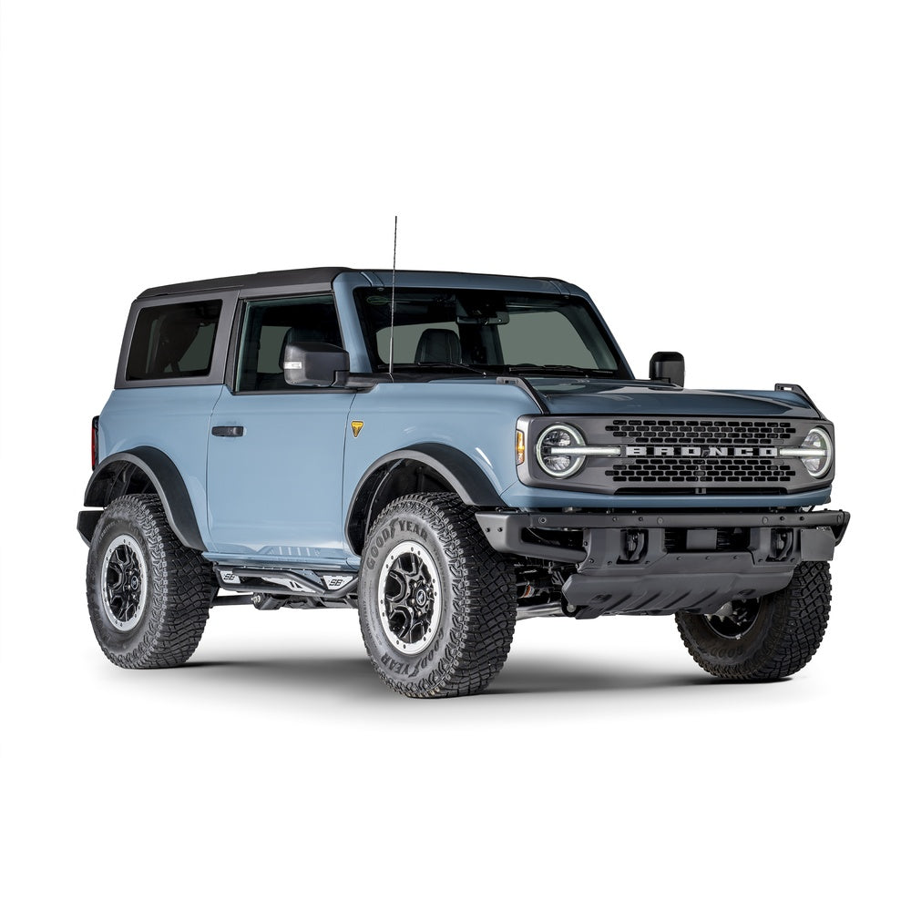 Smittybilt 2021-2025 Ford Bronco Apollo Sliders with Step, 21+, 2 Door, 78733