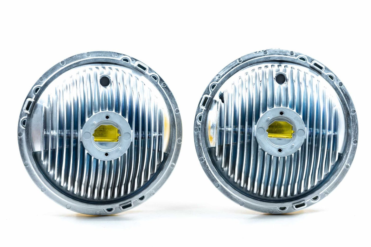 Holley RetroBright Headlights, Euro Yellow, 7" Round, LFRB115