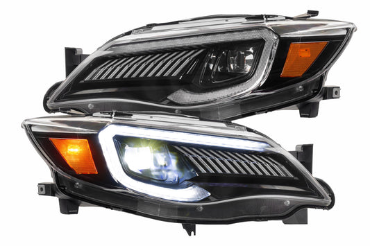 Morimoto Subaru Impreza WRX / STI XB LED Headlights, 2008-2014, Set, LF2-477